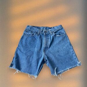 Kirkland Signature Blue Denim Cutoff Shorts